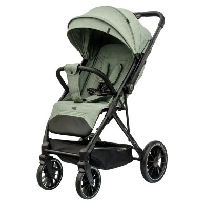 Детская прогулочная коляска Indigo Delta оливковый 01